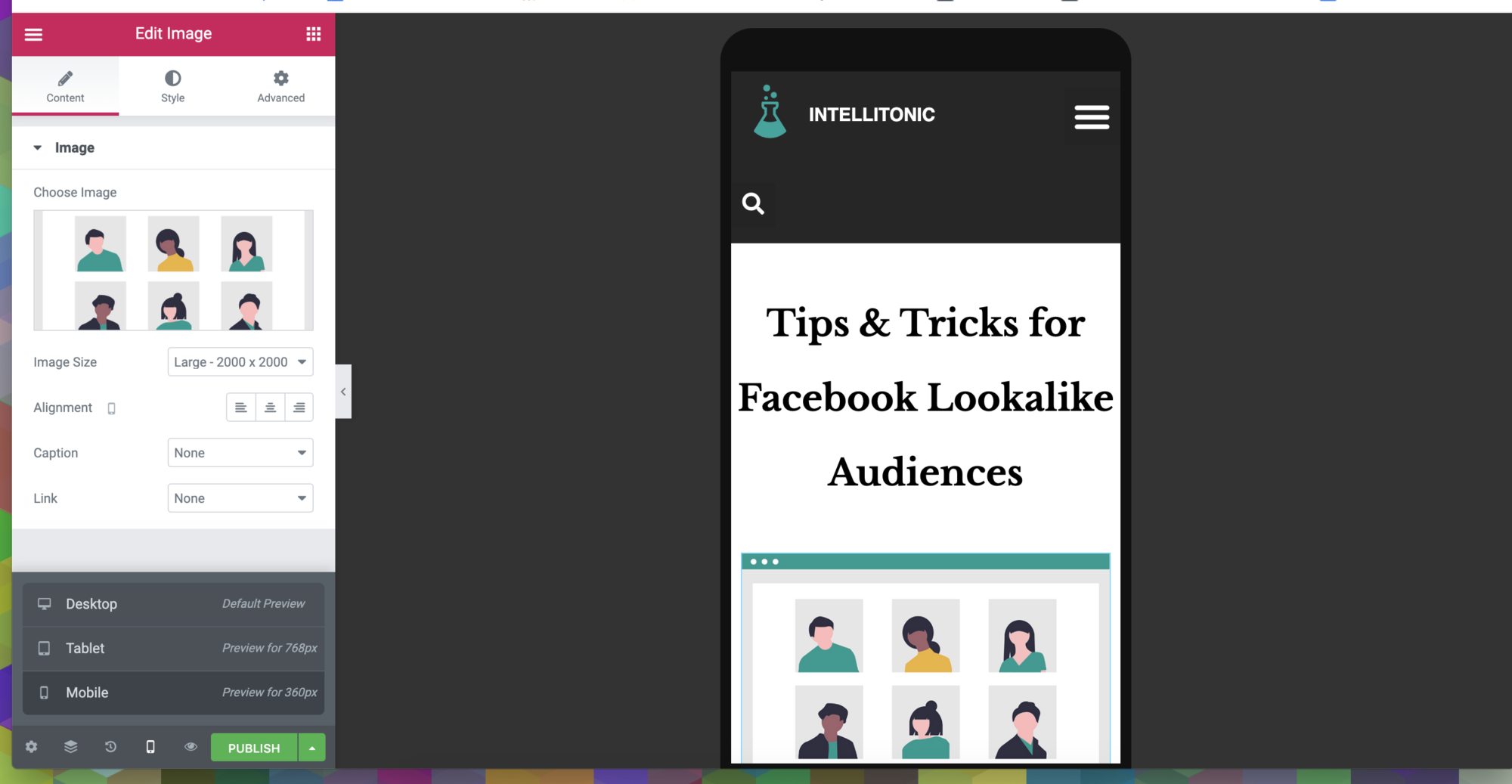 Tips and tricks for Facebook lookalike audience blog on mobile-friendly interface
